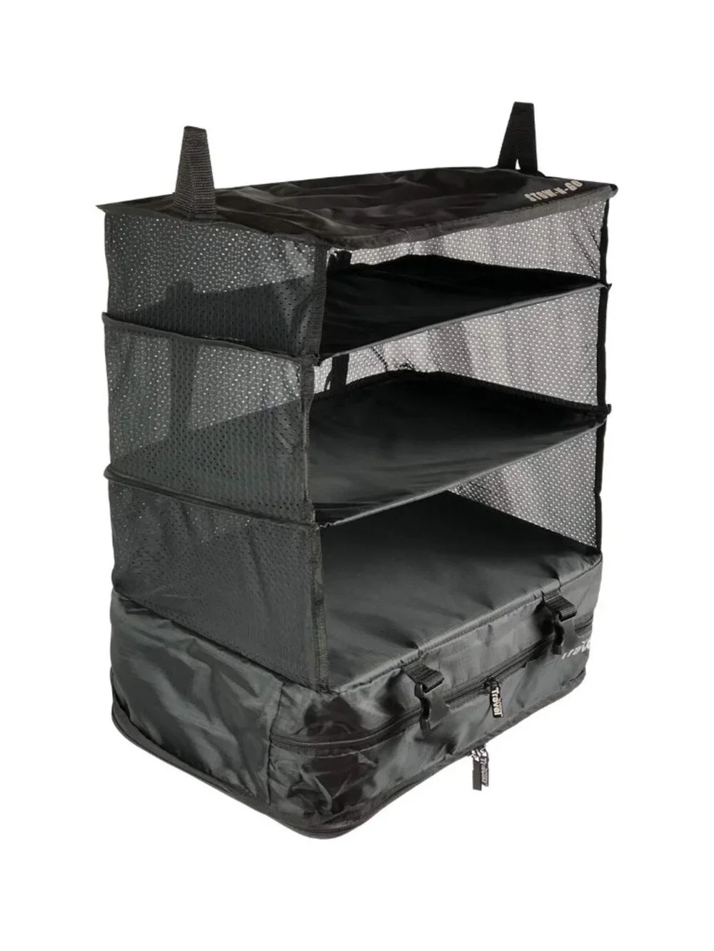 Grand Fusion Stow-N-Go Hanging Travel Organizer – Black NEW